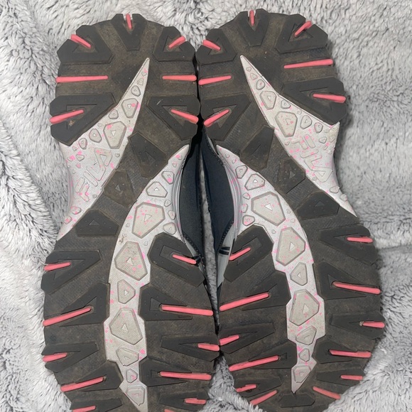 Fila sneakers women pink and grey 8 wide - Picture 5 of 6